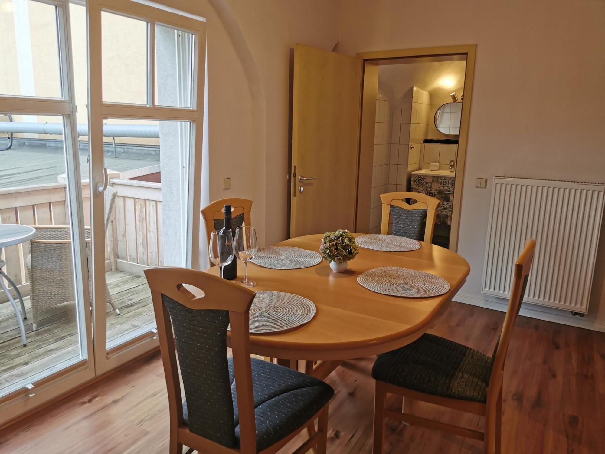 Ferienwohnung Schlossblick Mit Parkplatz 皮尔纳 外观 照片